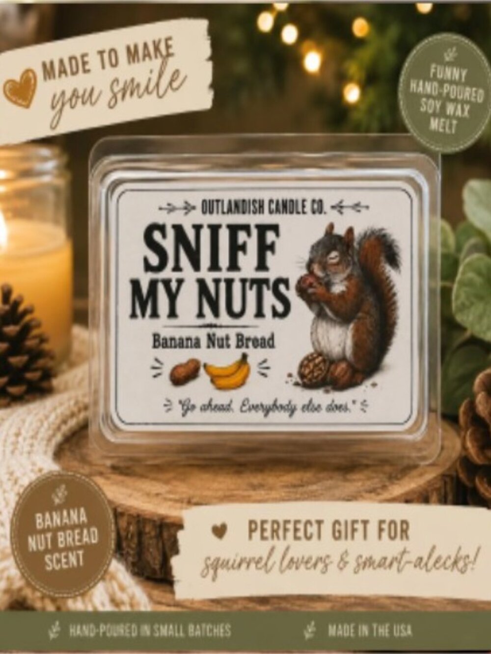 Sniff my nuts bundle!Wax melts 5 for $25 (free shipping)